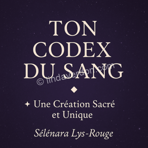 Ton Codex du Sang – Grimoire Sacré et Personnalisé