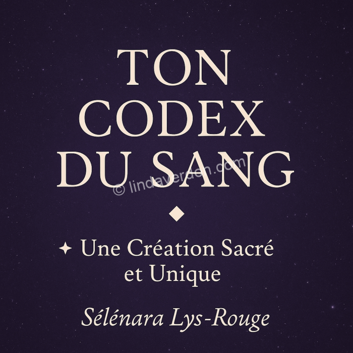 Ton Codex du Sang – Grimoire Sacré et Personnalisé