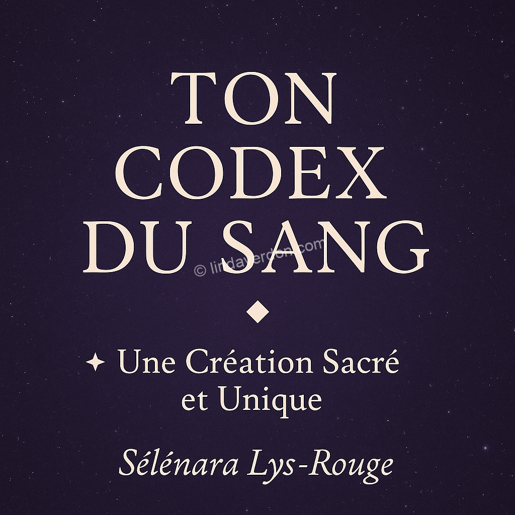 Ton Codex du Sang – Grimoire Sacré et Personnalisé