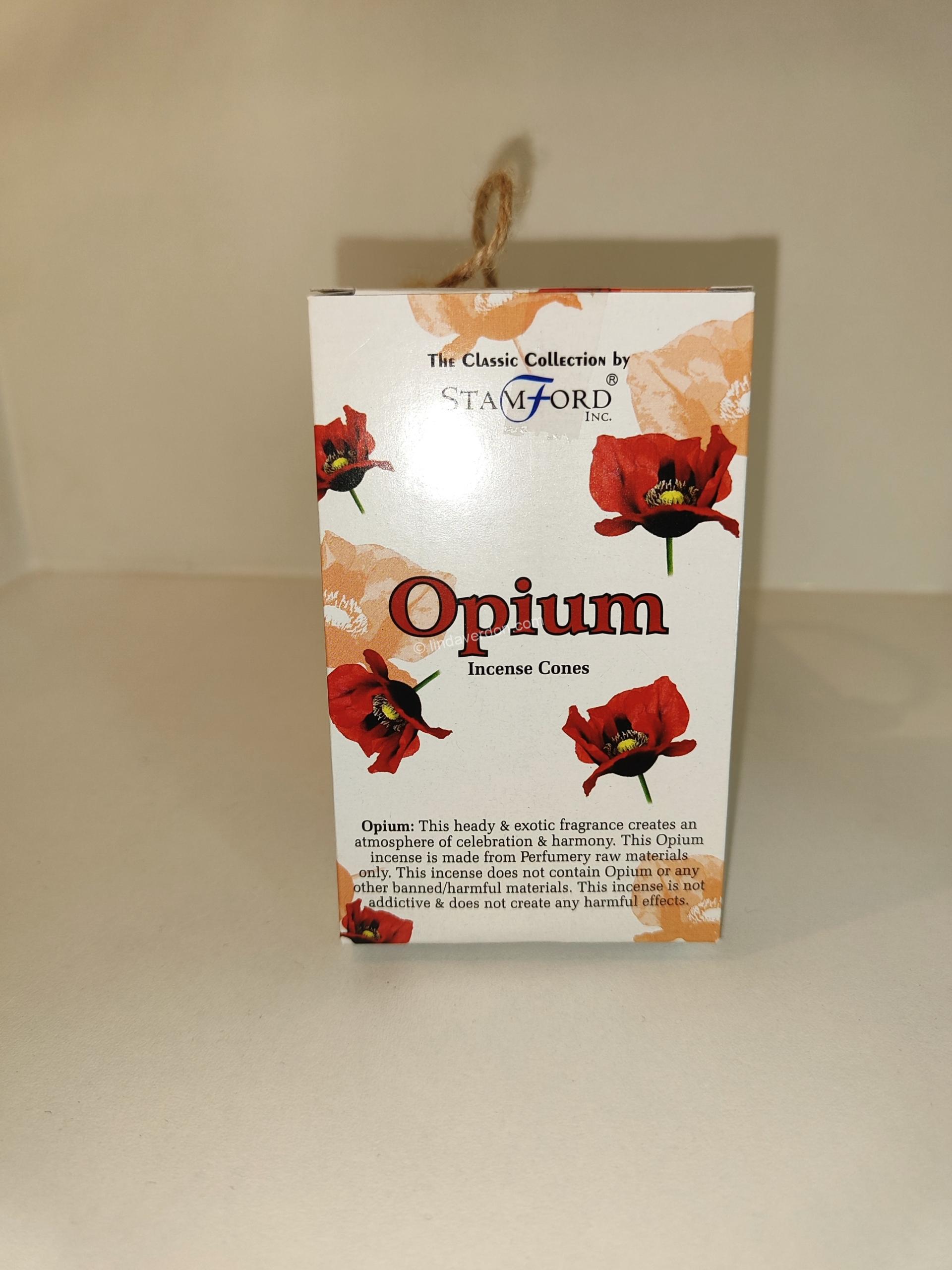 Boite Encens Opium (sensuel)