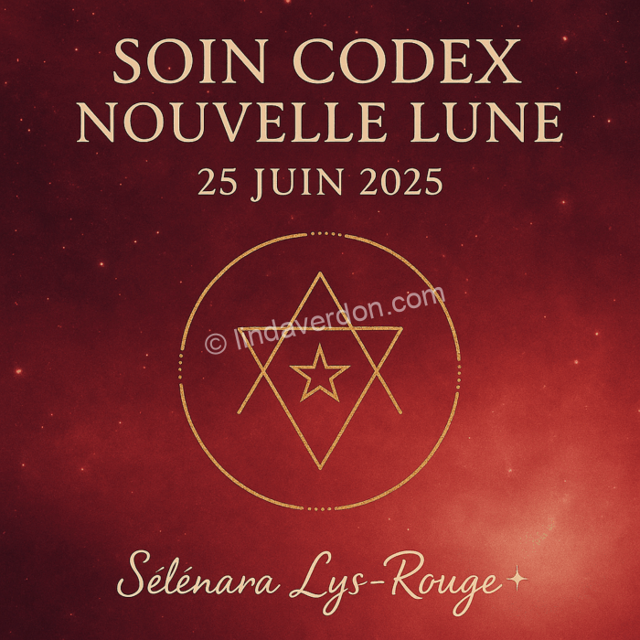 🔮 Soin Codex Nouvelle Lune – 25 juin 2025 | Purification ✧ Ancrage ✧ Mission d’Âme