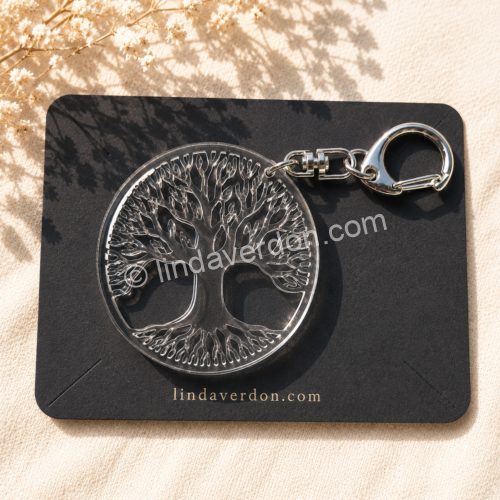 ✨ Porte-clés Arbre de Vie – Création artisanale élégante ✨