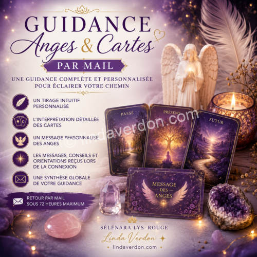 GUIDANCE ANGES & CARTES PAR MAIL