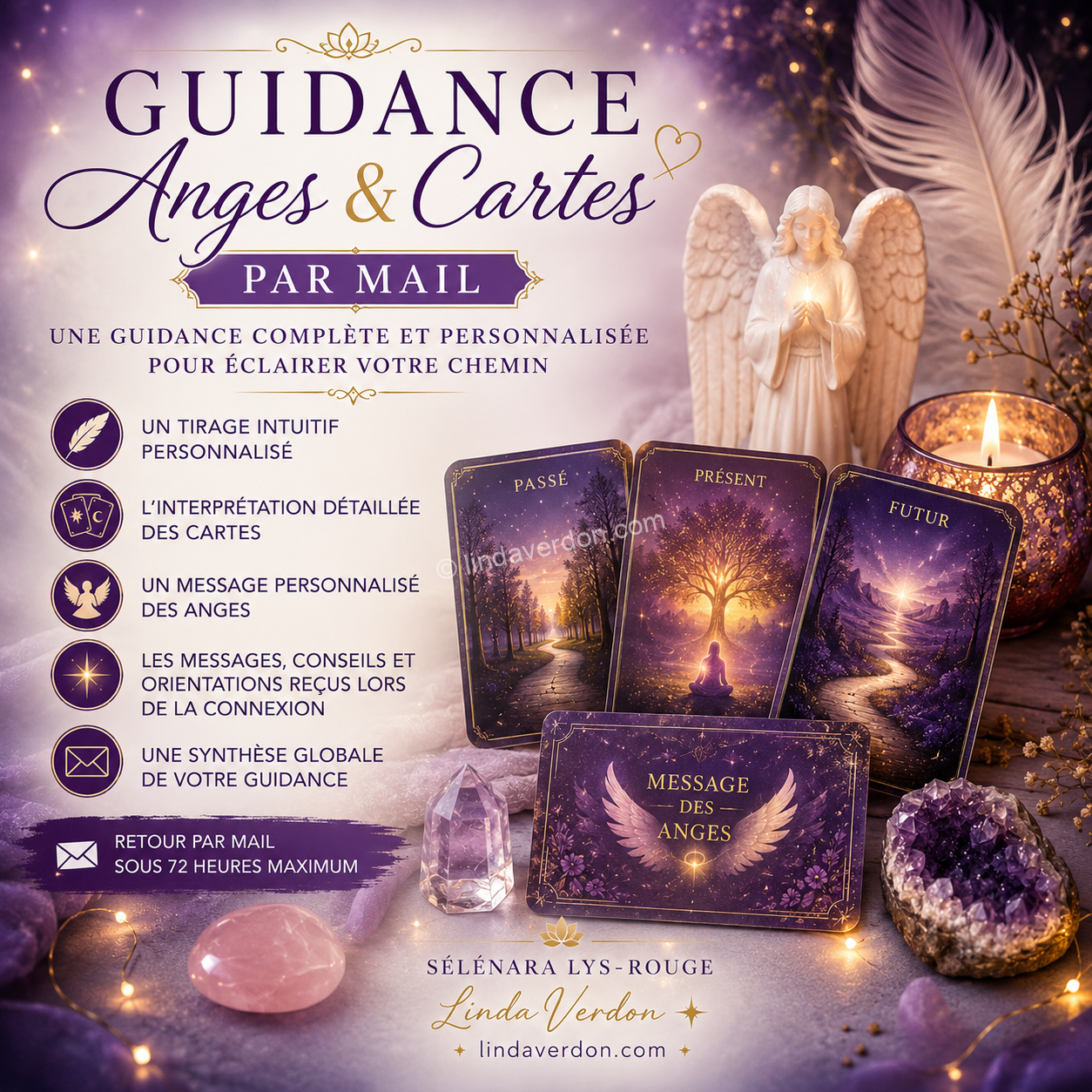 GUIDANCE ANGES & CARTES PAR MAIL