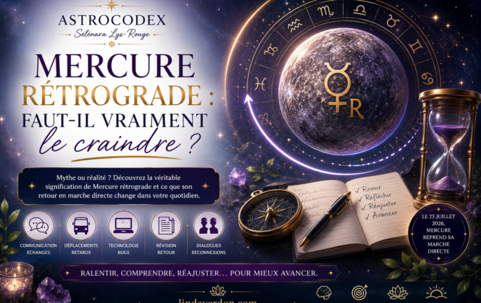 Mercure rétrograde est souvent associé aux retards et aux malentendus. Découvrez ce que ce phénomène signifie réellement et pourquoi son retour en marche directe ouvre une nouvelle dynamique.