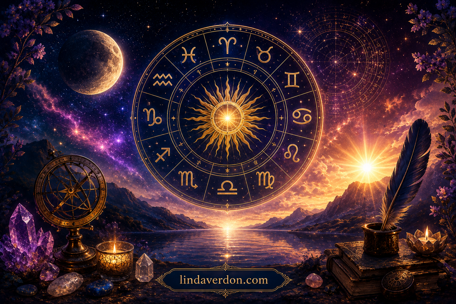 Découvrez les énergies astrologiques du 17 au 23 août 2026 : Mars-Neptune, Vénus-Jupiter, premier quartier en Scorpion et entrée du Soleil en Vierge.